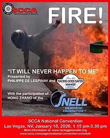 SCCA 2020 FIRE!